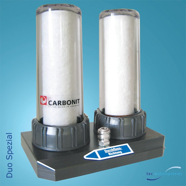 Carbonit Duo HP Clario,Aktivkohleblockfilter