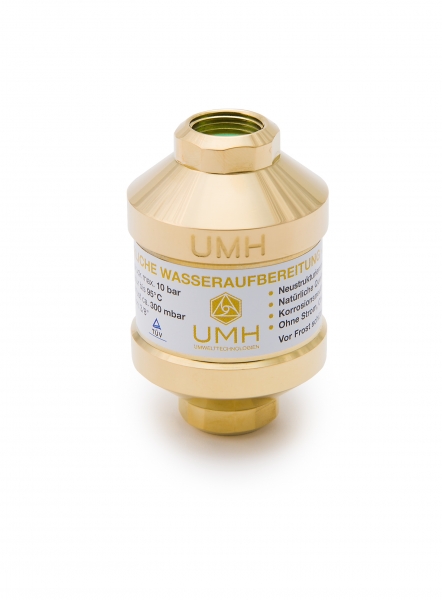 UMH Pure gold Zusatzgerät für Trinkwasserfilter und Umkehrosmoseanlagen